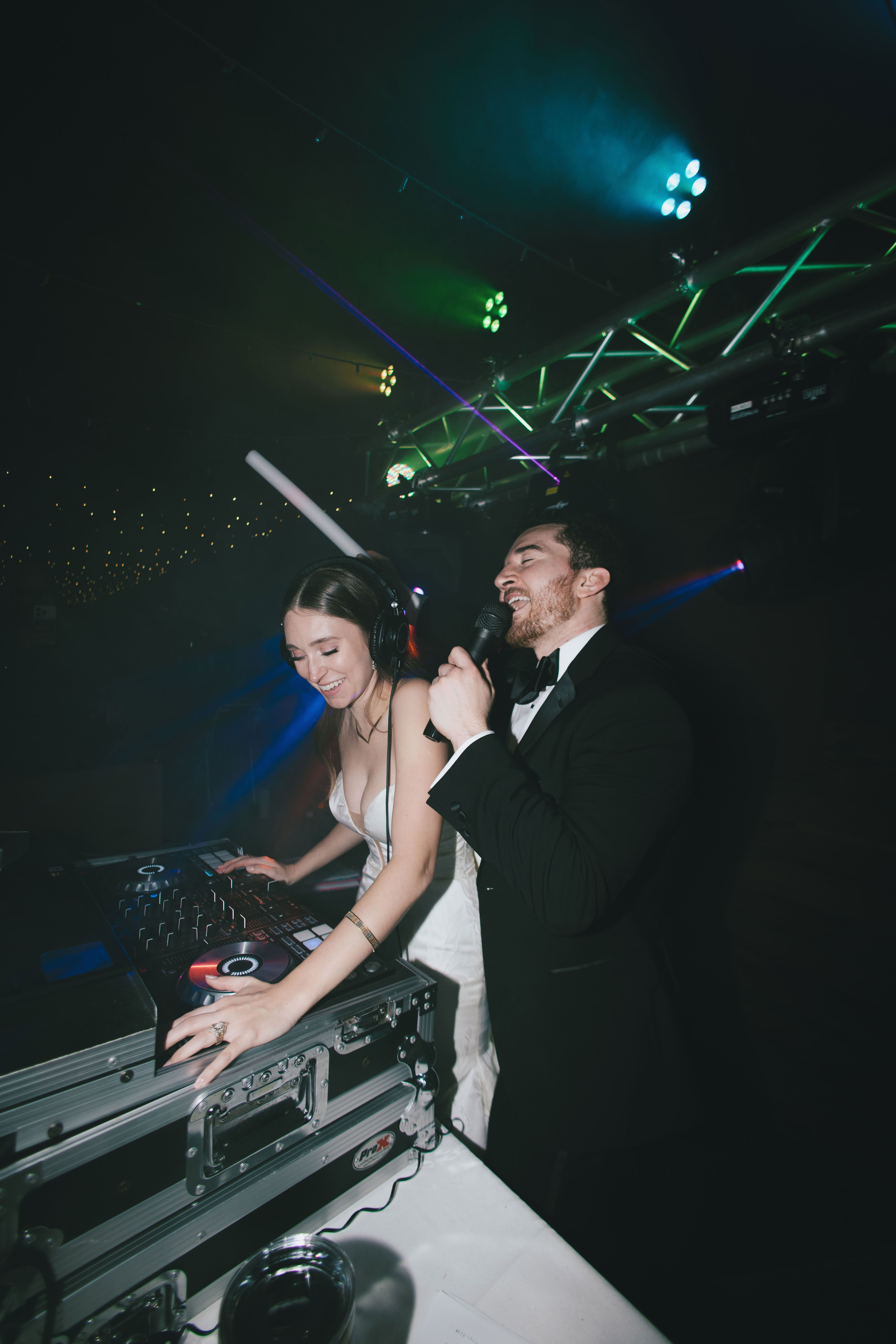 Wedding reception dance floor packed with guests, Savannah Georgia